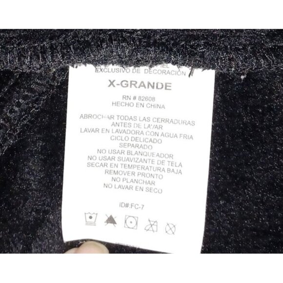 Free Country Women's Black Warm Comfy Casual Car Coat Zip Hooded Jacket Size XL - Picture 7 of 8